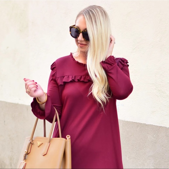 ZARA Gorgeous ruffle dress - Picture 4 of 11